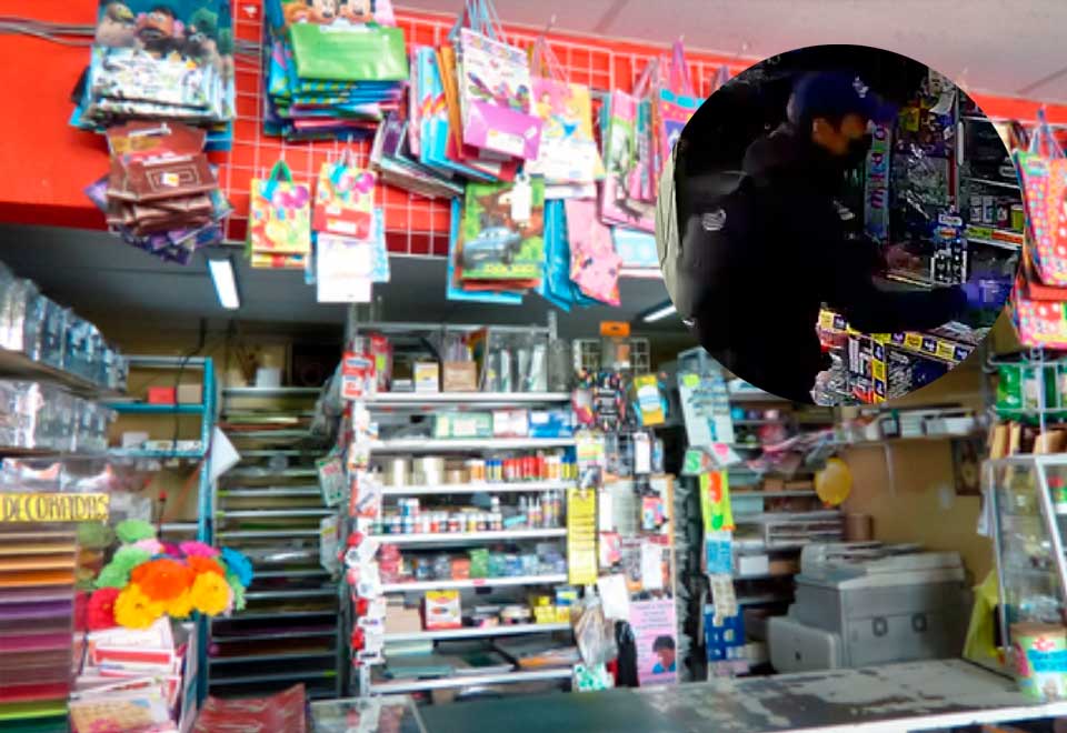 [Video] Así robaron papelería en Bogotá