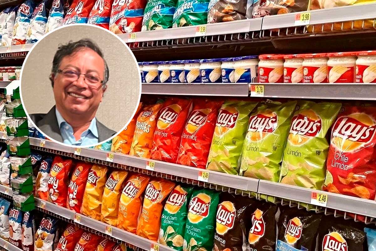 ¿Qué dijo Petro del impuesto a los alimentos procesados?