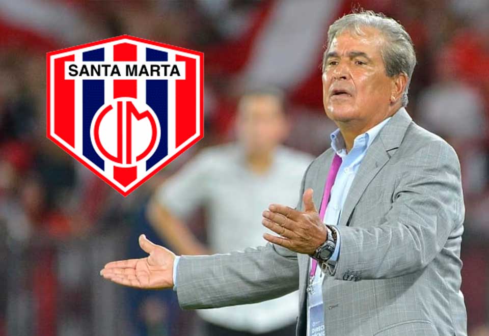 Pinto lloró a su llegada al club Unión Magdalena