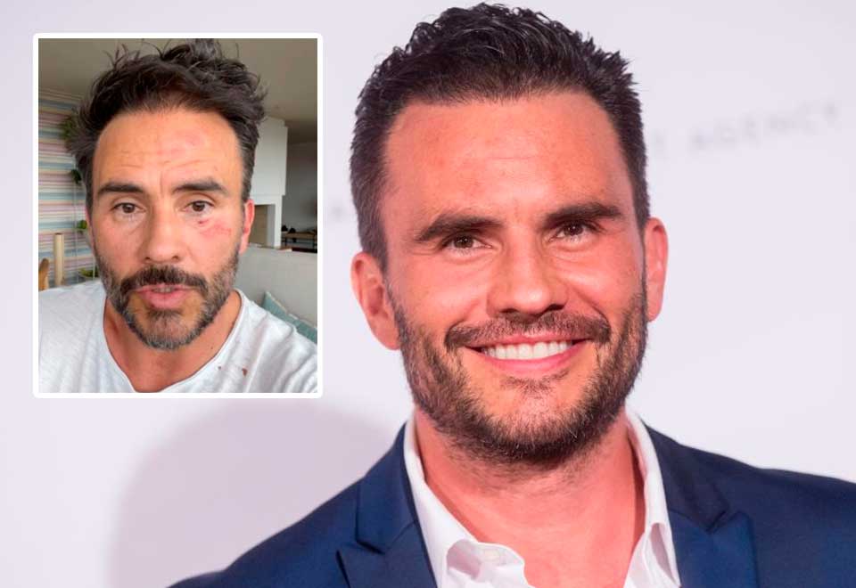 Robaron al actor Juan Pablo Raba con sus hijos