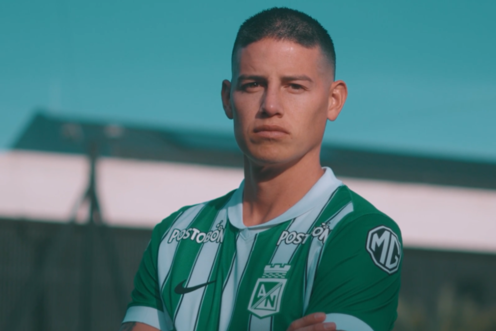 James Rodríguez ya es jugador de Atlético Nacional