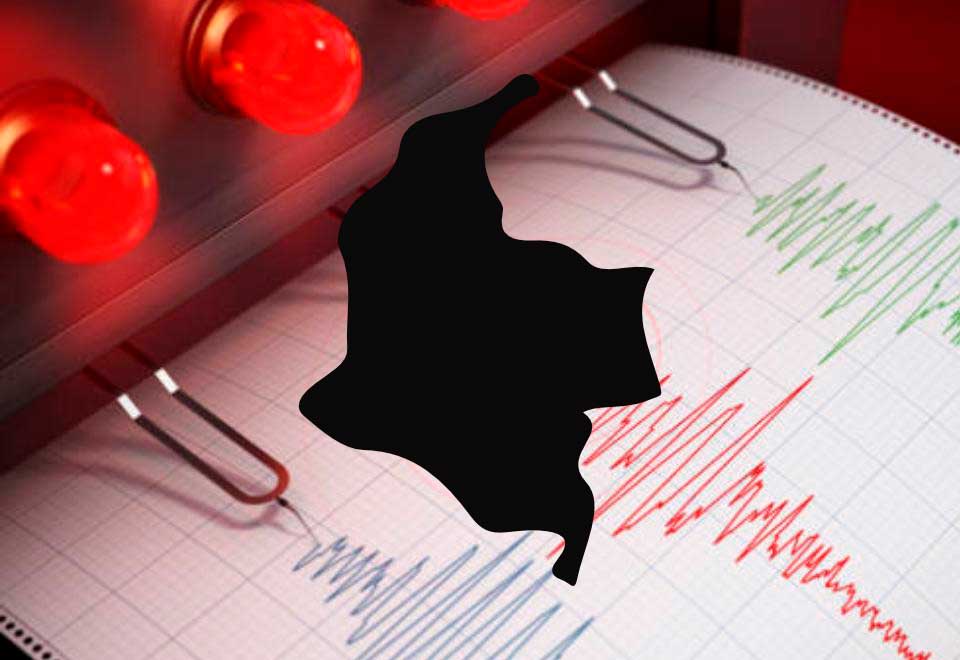 Volvió a temblar en Colombia