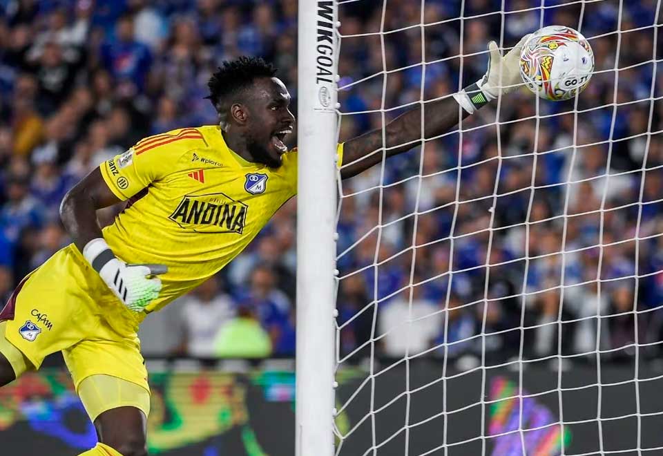 [Video] El inaudito gol de Juanito Moreno arquero de Millos